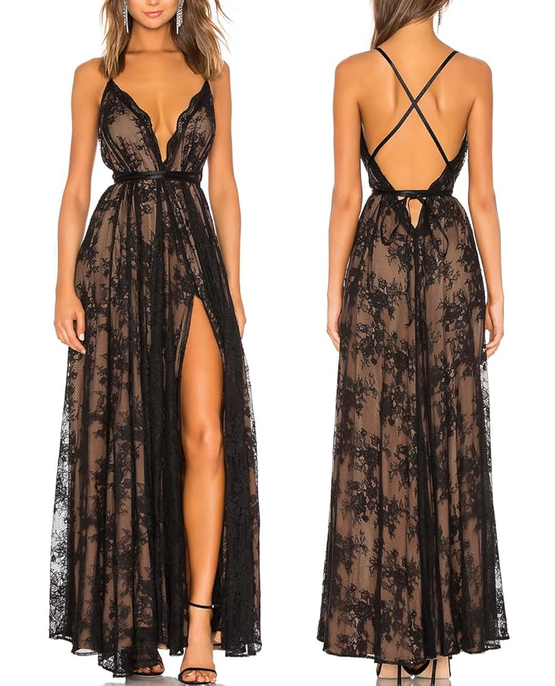 Amazon.com: Aigeman Women's Sexy Backless Spaghetti Straps
