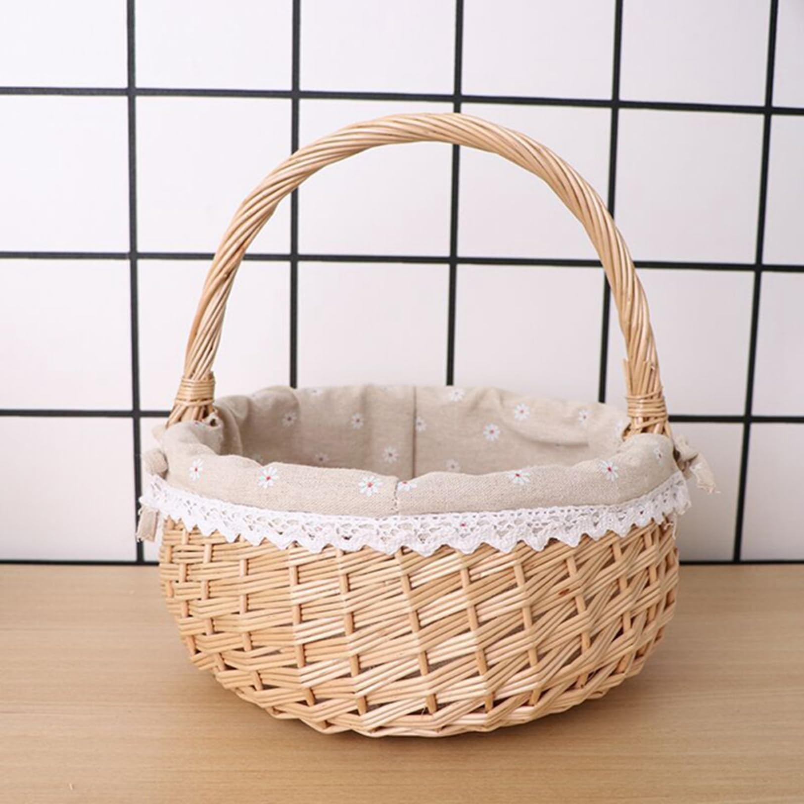 ⭐お家型 蔓編み バスケット 【公式通販】
