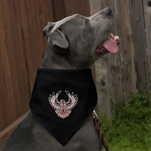 Miniatura 3 de GRAPHICS & MORE Black Hawk - Bandana para perros y mascotas con diseño nativo americano
