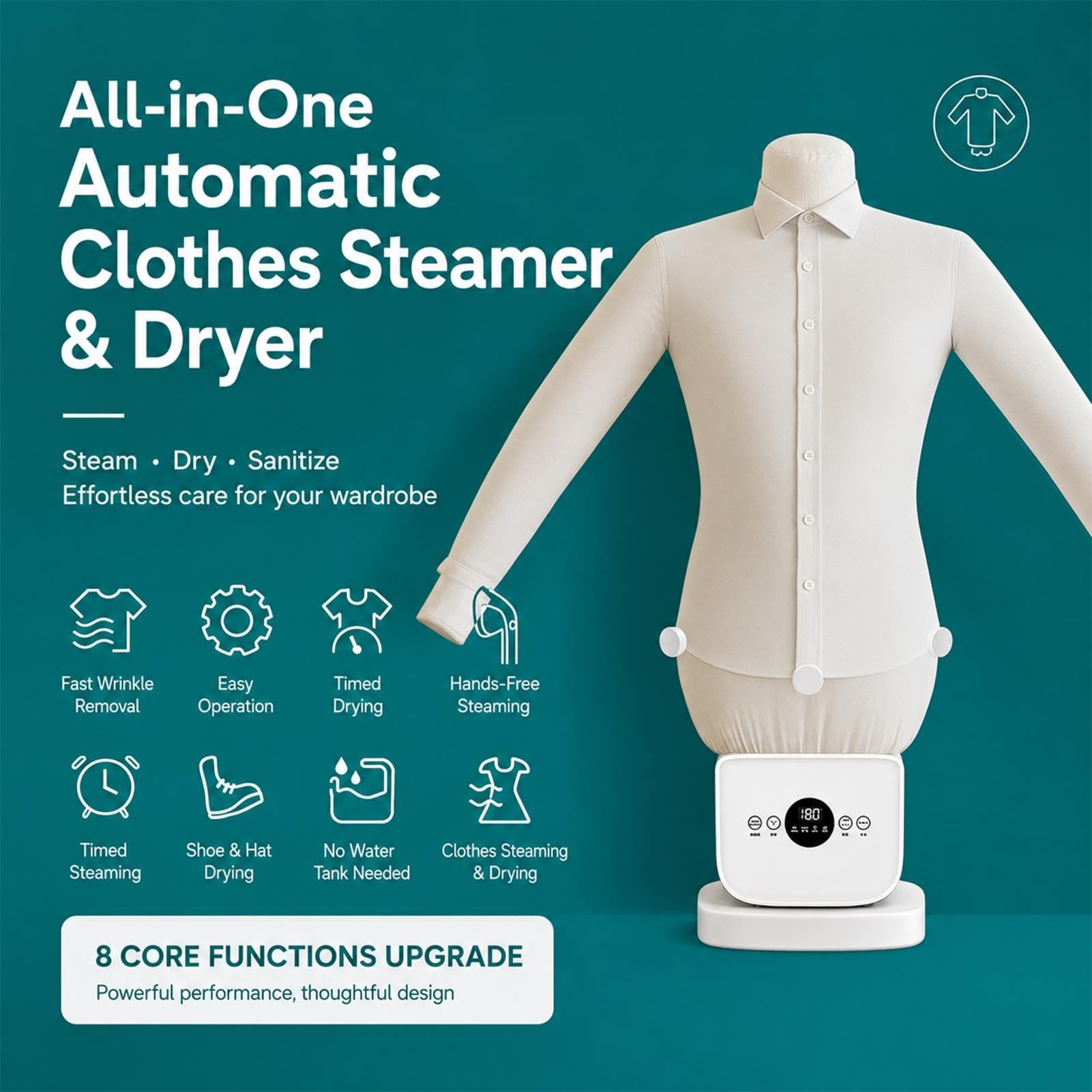 Hemdenbügler Automatisch,Bügelmaschine Humanoid