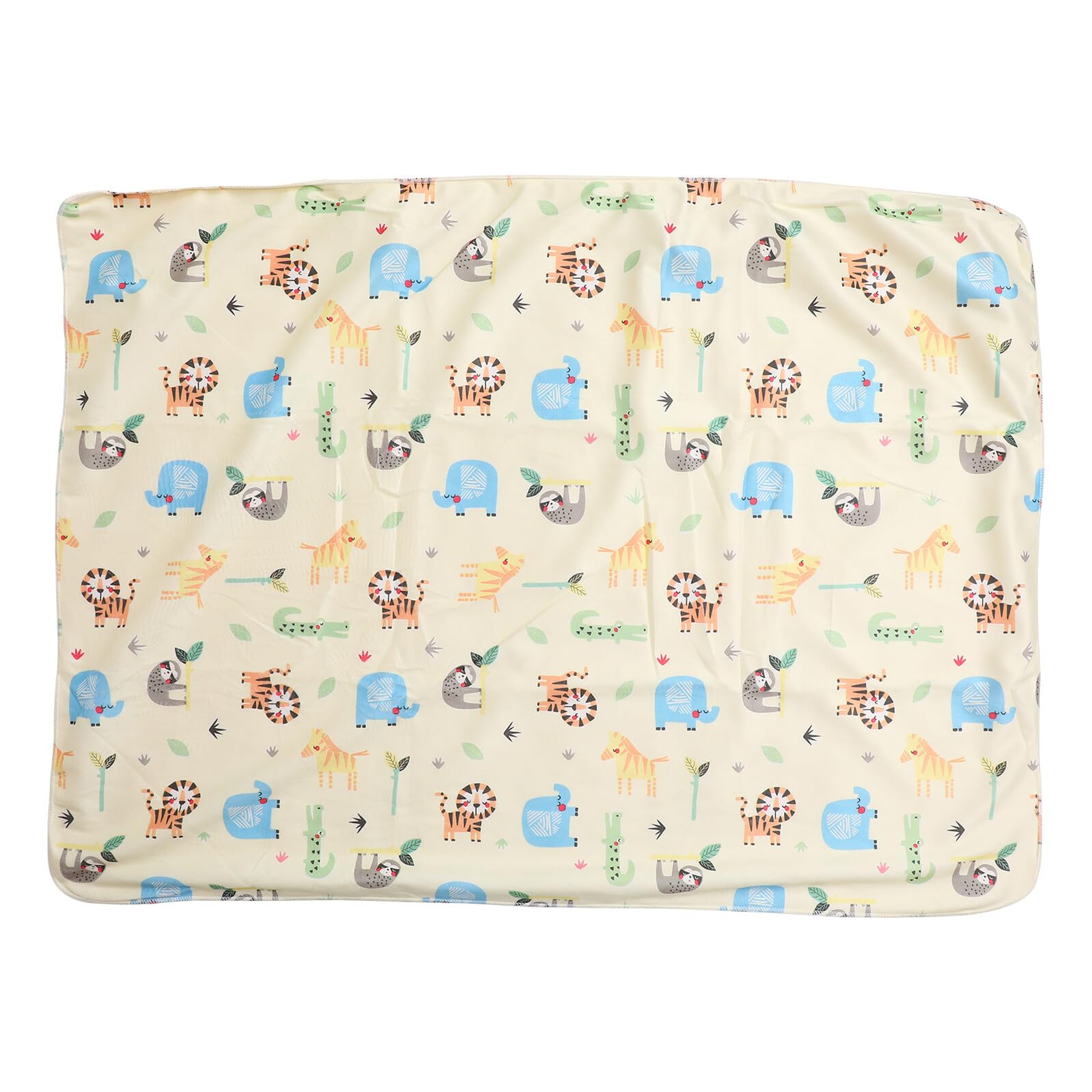 Couverture pour sommeil et voyage polaire douce bébé lion jaune