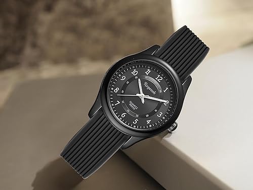 Miniatura 2 de Reloj de pulsera para enfermera, fácil de leer, correa de silicona, resistente al agua, de segunda mano, para mujer