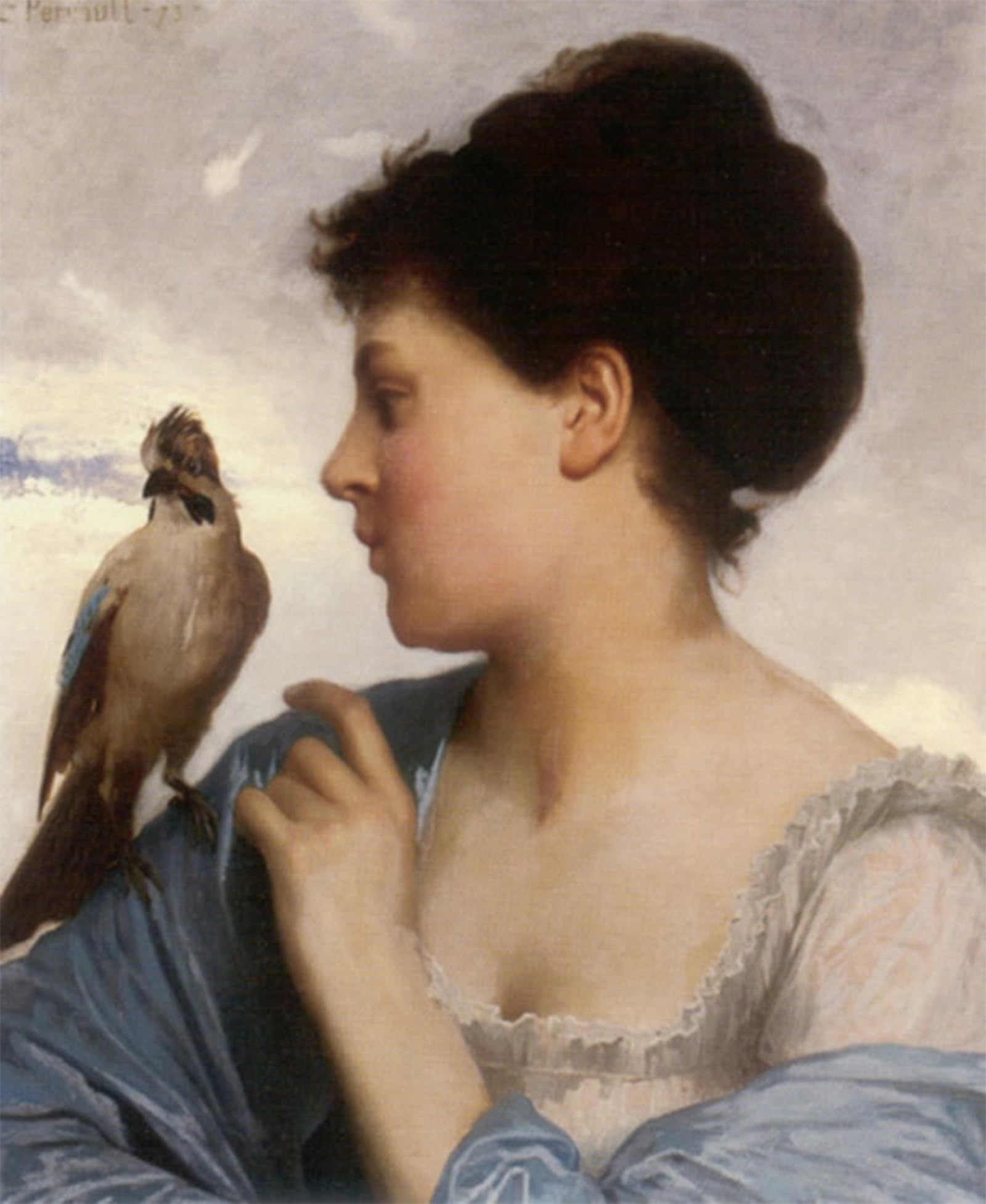 SERENDIPITP Vintage Wall Art Canvas Nordic Poster Canvas Print Picture The Bird Charmer Leon Bazile Perrault Wall Art Poster for Home Decor 60x90cm