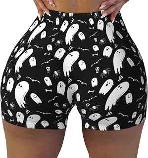 Women's High Waist Workout Shorts for Sports Athletic Running Hiking Biker Yoga Gym Shorts