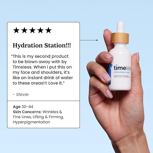 Miniatura 3 de Suero de ácido hialurónico 100 puro 2 oz 1 botella