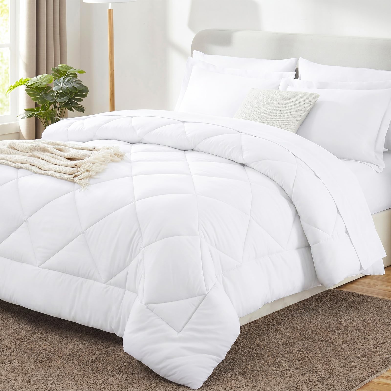 CozyLux Queen Comforter Set