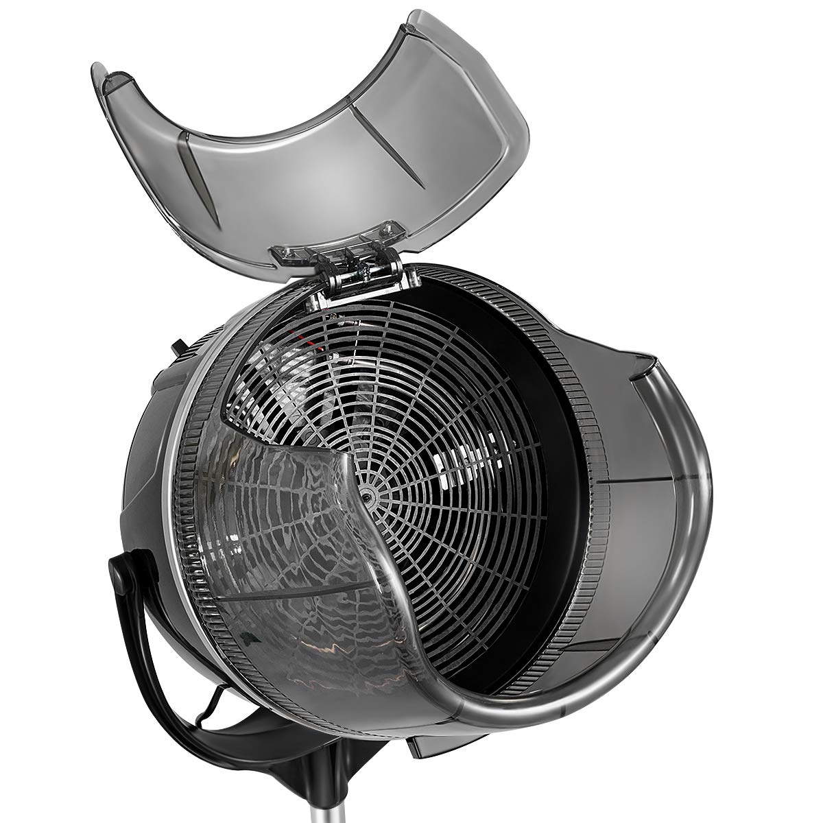 COSTWAY Profesjonalna suszarka do włosów, fryzjer, suszarka do włosów z podstawką 1050 W / 40-75℃ / 60 min. programator sterujący, regulacja wysokości 125-160 cm