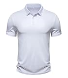 Men's Performance Golf Polo Shirt Moisture Wicking Quick Dry Short Sleeve Polo Shirts for Men Casual Activewear