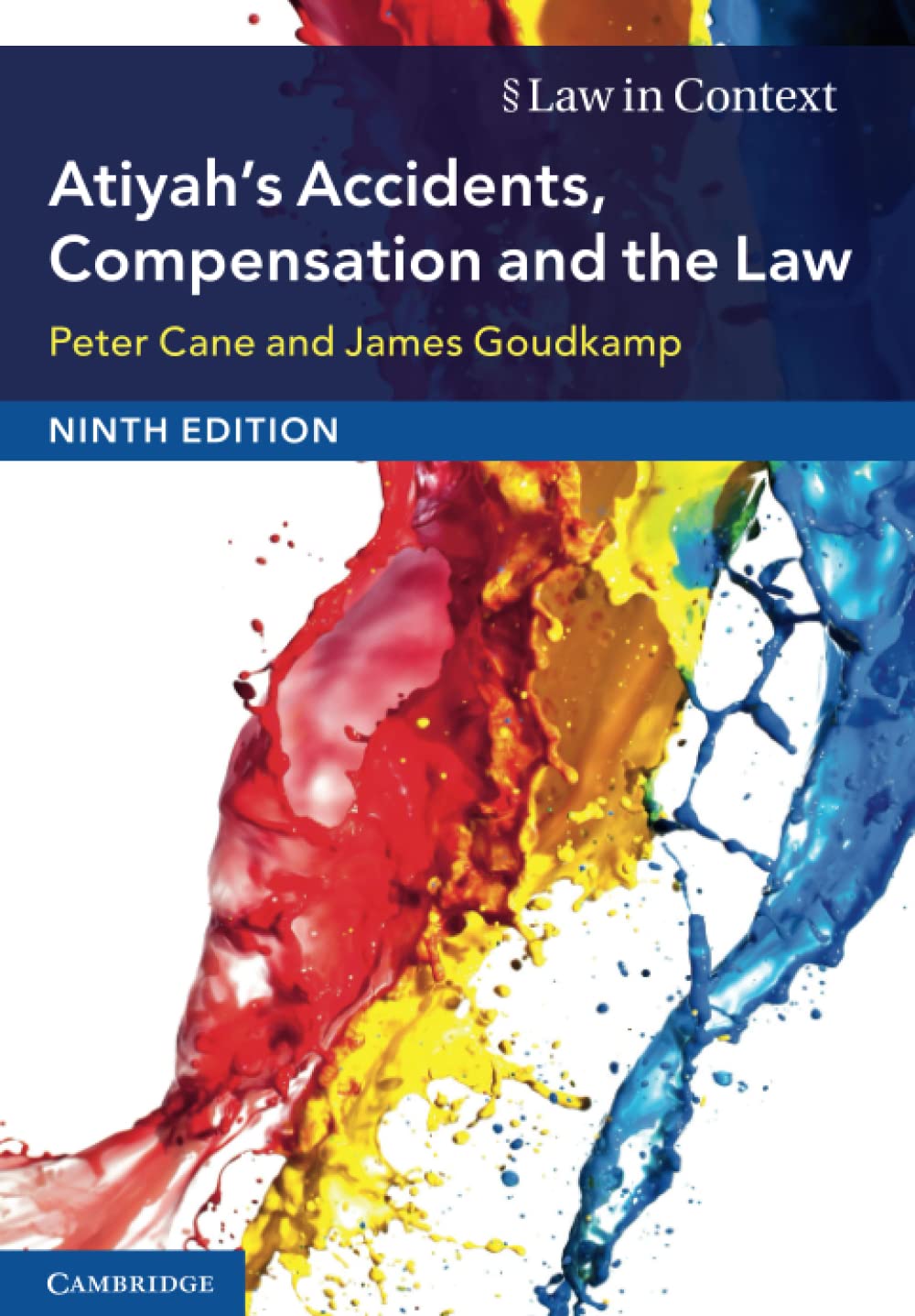 Atiyah's Accidents Compensation Law Law Context 9e Peter Cane … 9781108431743 LN