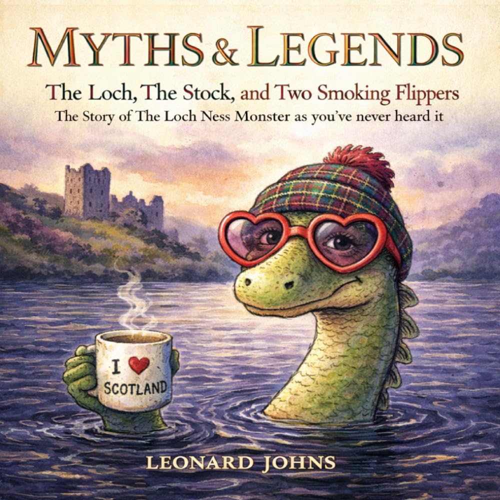 Myths & Legends-The Loch, The Stock, and Two Smoking Flippers. The Story of the Loch Ness Monster As You've Never Heard It: A Hilarious Tale of Scotland’s Most Famous (and Grumpiest) Resident