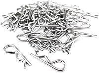 Vista 1 de yueton 50pcs RC Piezas de Coche Camión Buggy Vehículos Shell Reemplazo 1/8 1/10 Escala Doblada Cuerpo Clips