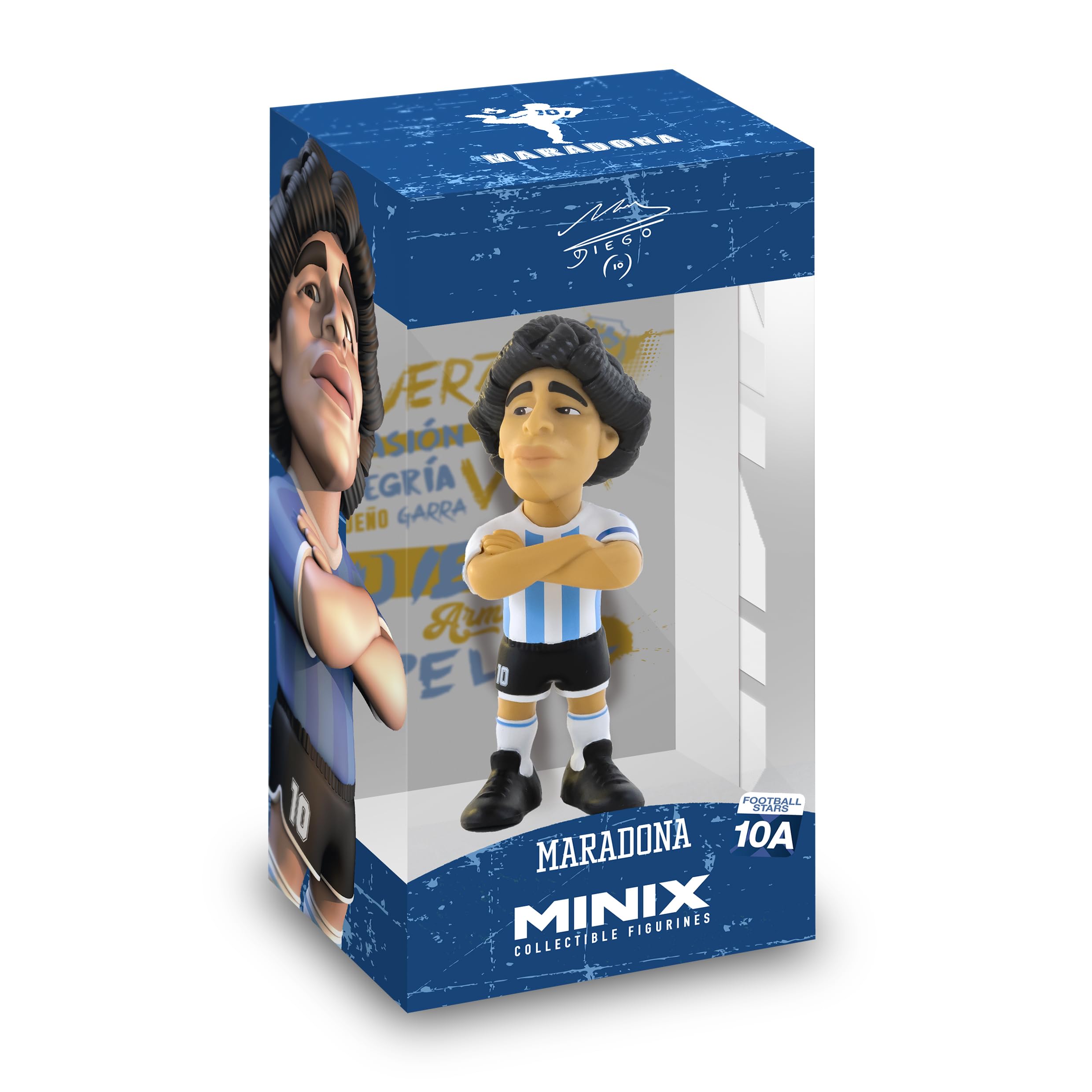 Minix Maradona Argentina Gerçekçi Koleksiyonluk Oyuncak : Amazon