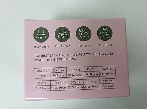 Miniatura 11 de Hojas de silicona para cicatrices, cinta de silicona para cicatrices, hojas de silicona para cicatrices (rollo de 1.6 x 59 pulgadas - 4.9 ft) sin