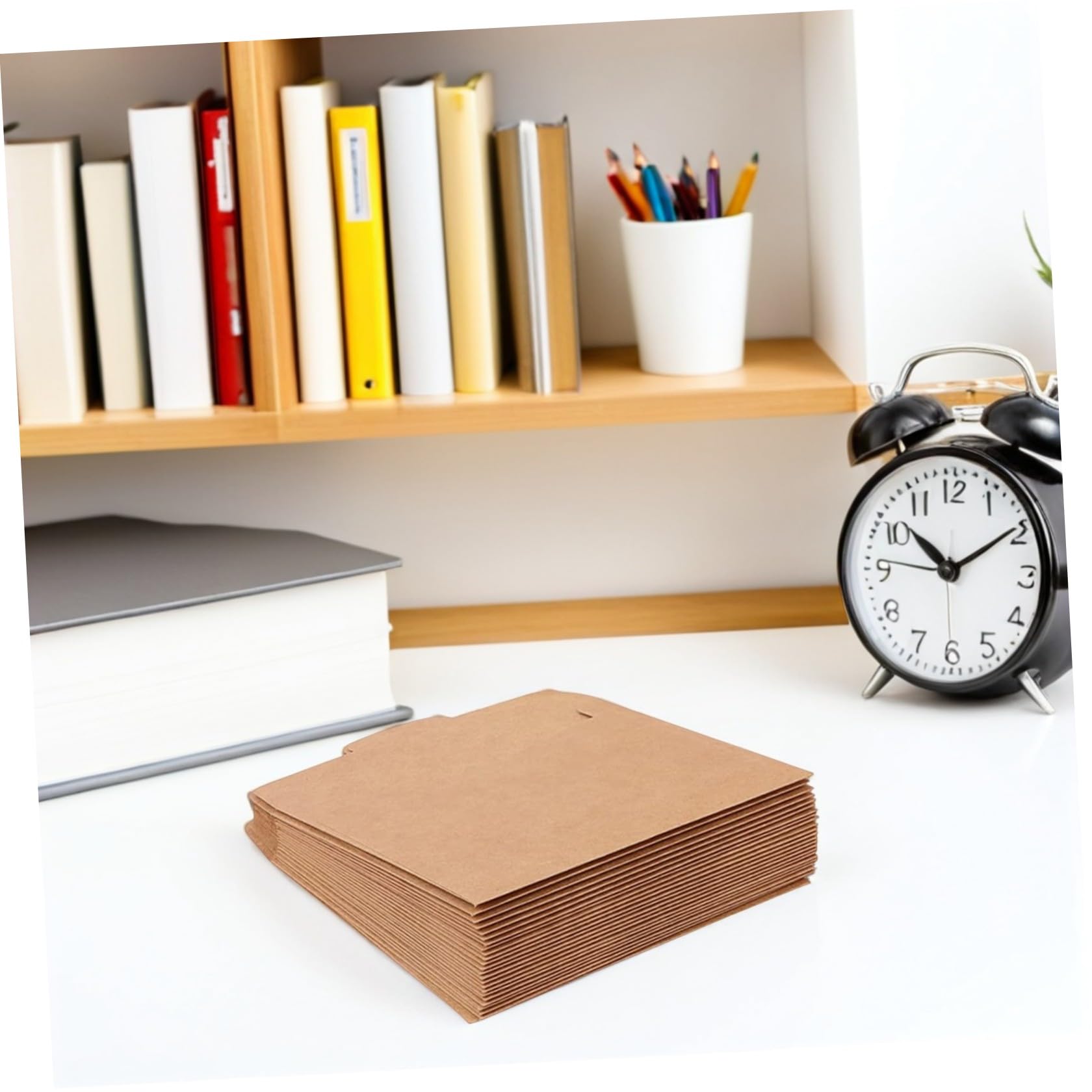 Braune Kraftpapier CD Taschen für Umschläge und Dokumente