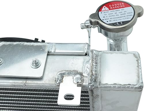 Miniatura 140 de Radiador de aluminio AA5052 de 3 filas compatible con Dodge Ram 2009-2021 1500 2500 3500 4000 V6 V8 Pickup AT/MT 3 filas,1 fila,Ventilador