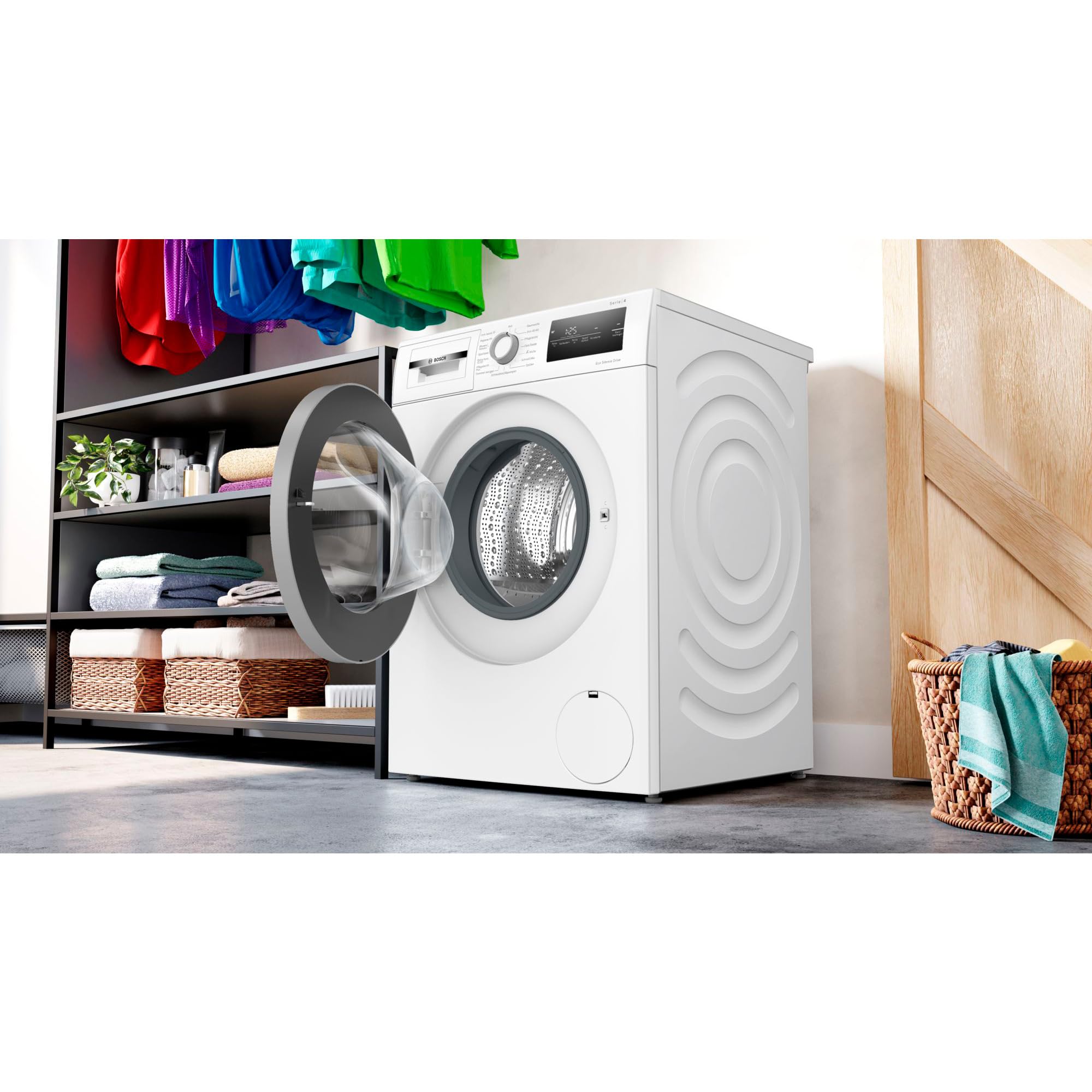 Bosch Serie 4 WAN28127 lavatrice Caricamento frontale 8 kg 1400 Giri/min Bianco (Bosch WAN28127 vaskemaskine)