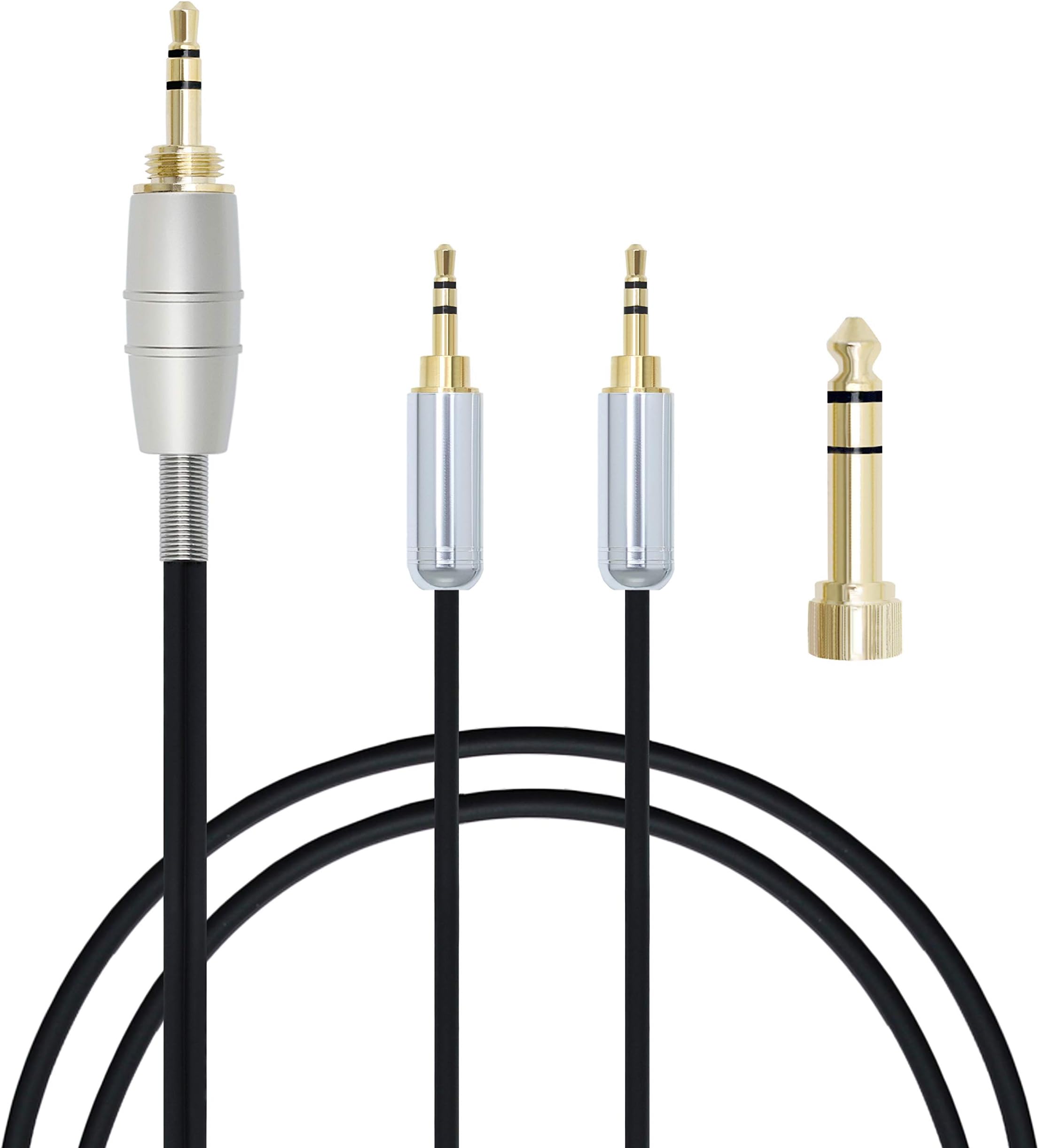 MiCity 6 Replacement Upgrade Audio Extension Cable Cord for Sol Republic Master Tracks HD V8 V10 V12 X3 Headphone Headsets (3M)