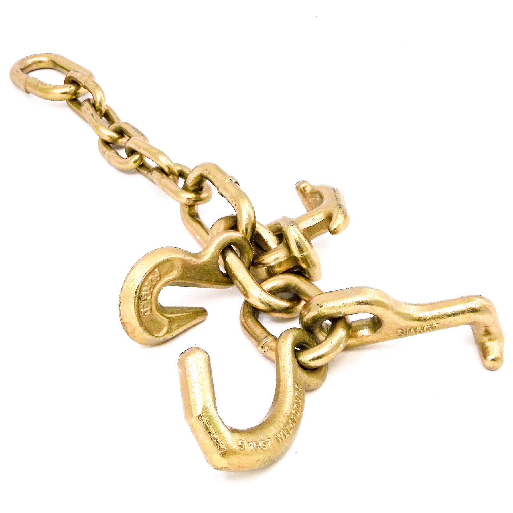 Red Hound Auto Tie Down Hook Cluster The R, J, T and 3/8 Inches G70