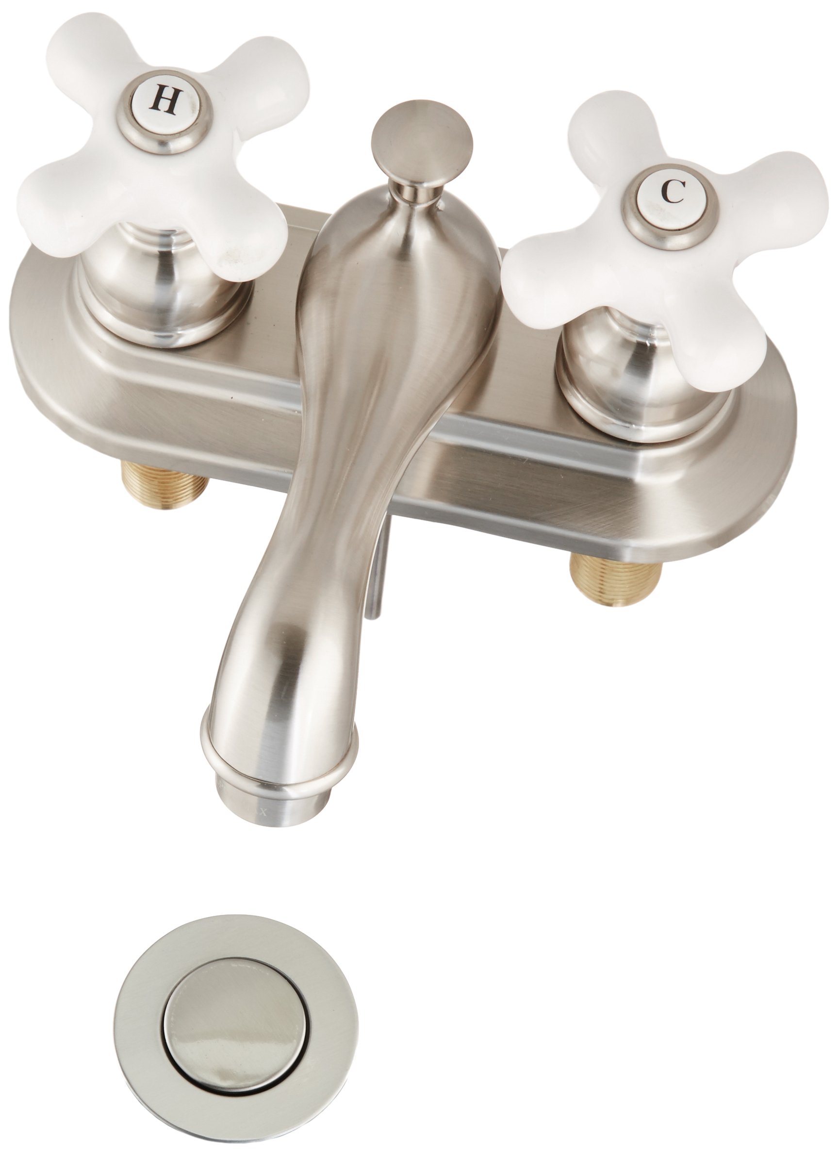 Hardware House Kitchen LLC #136204 Two Handle Lavatory Faucet