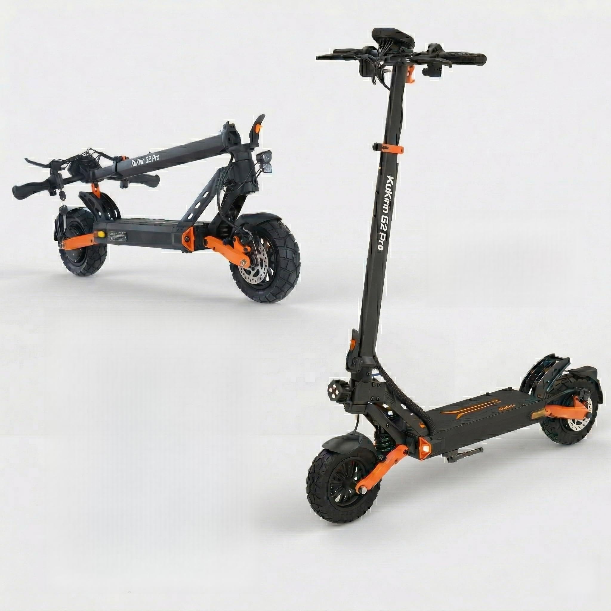 KuKirin G2 Pro VMP Patinete Eléctrico Homologado DGT para Adultos Certificado DGT Uso Urbano Plegable Neumáticos 9 Pulgadas Display Integrado