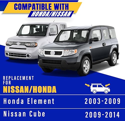 Miniatura 5 de 3 limpiaparabrisas de repuesto para Honda Element 2003-2009Nissan Cube 2009-2014, limpiaparabrisas de equipo original de repuesto - 20"20"12" (juego
