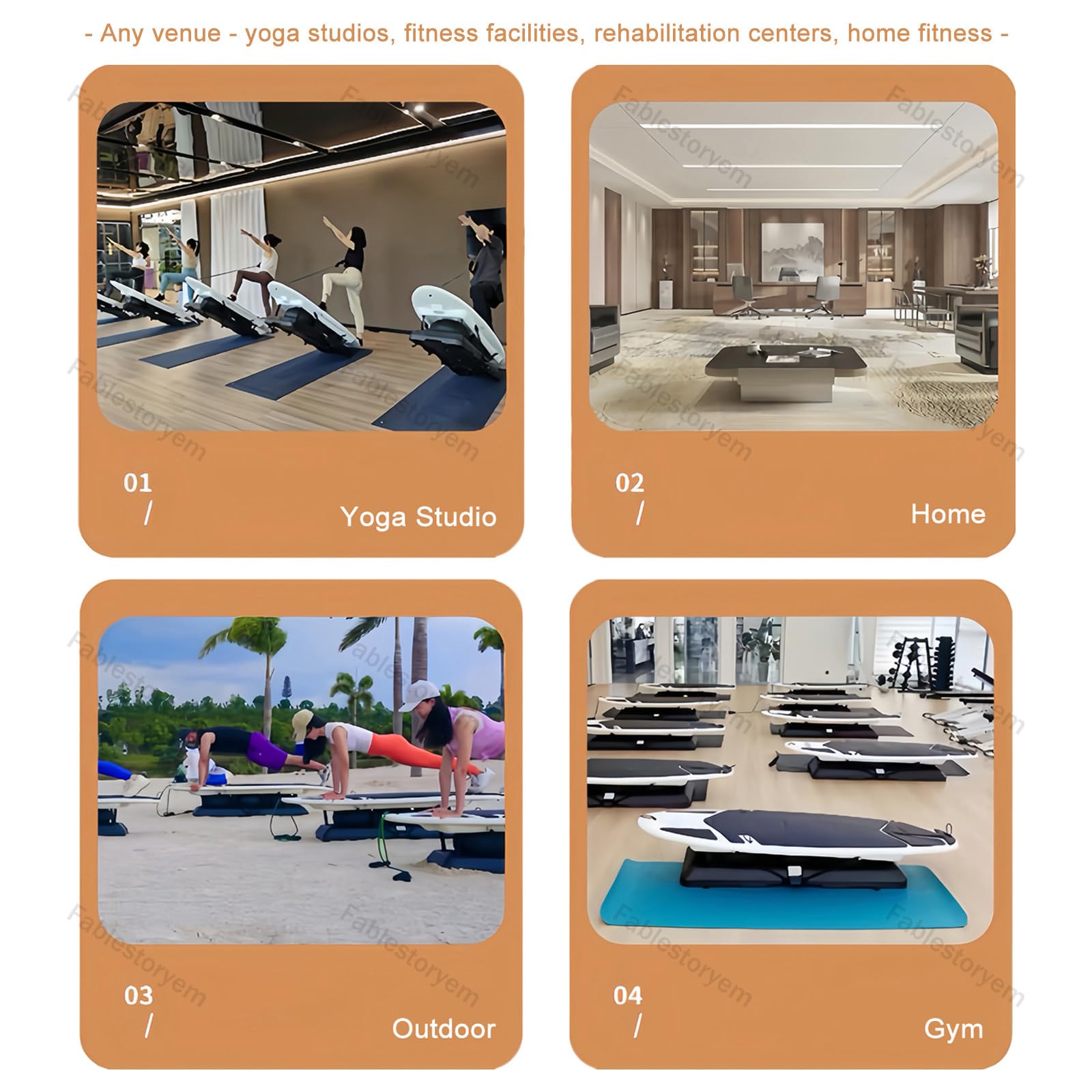 Balance Board Trainer do surfingu i fitnessu, wewnątrz i na zewnątrz, do treningu siłowego i koordynacyjnego