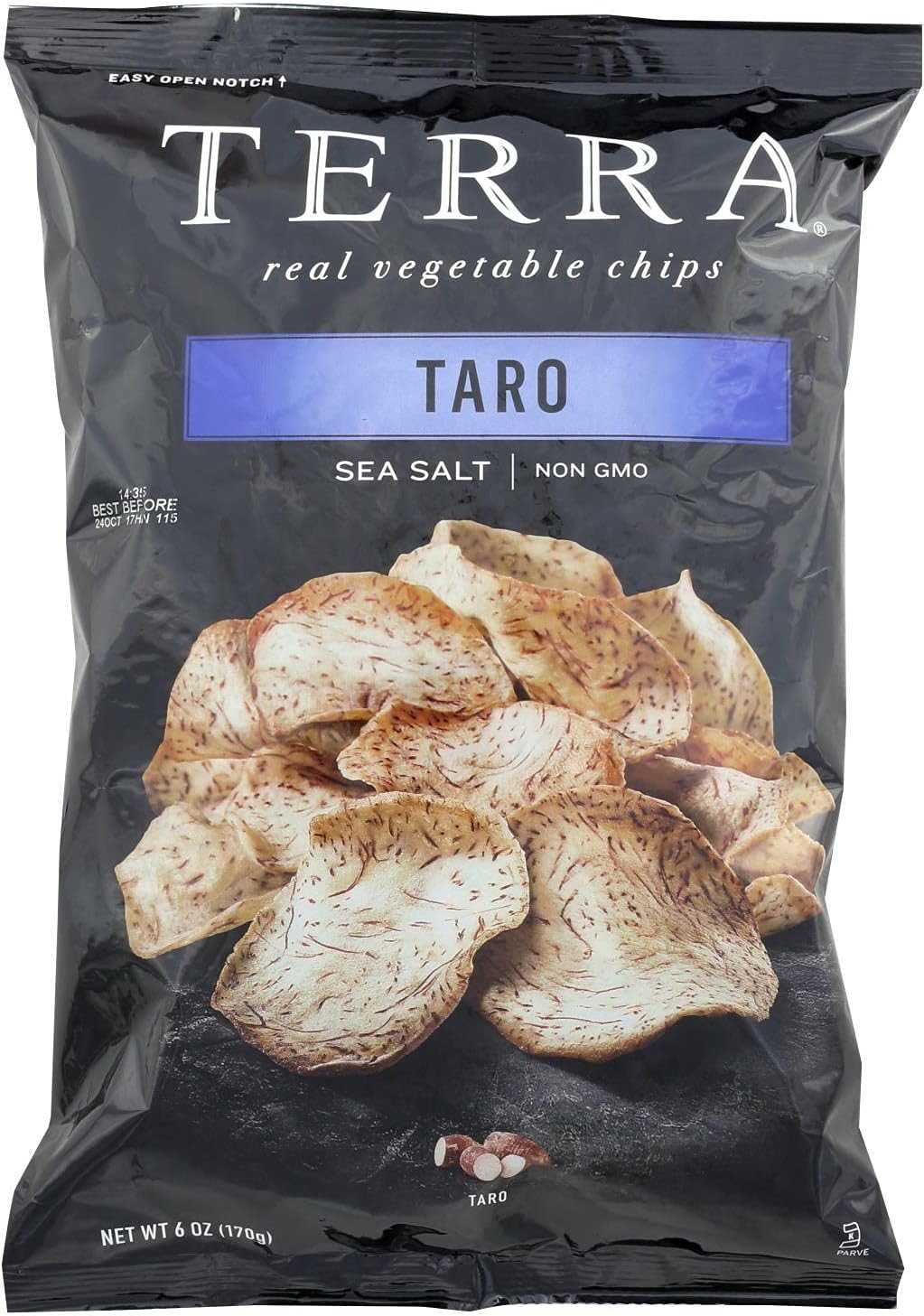 Terra Original Taro Chips, 6 Ounce -- 12 per case.