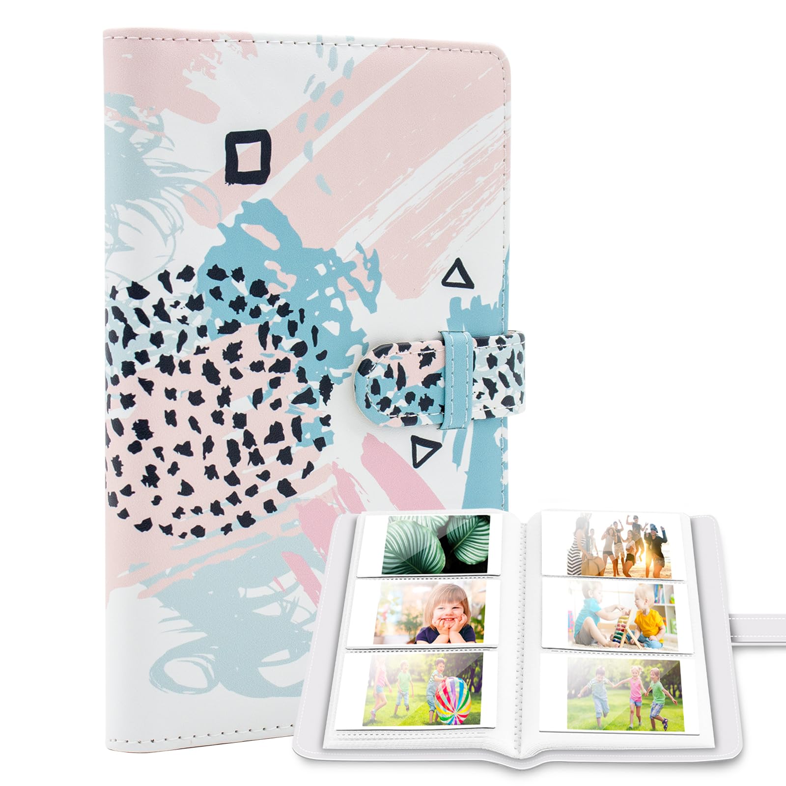 Ablus 96 Pockets Photo Album for Fujifilm Instax Mini 11 90 70 9 8+ 8 LiPlay Instant Camera, Polaroid Snap SnapTouch PIC-300 Z2300 Instant Camera & Zip Instant Printer (Graffiti)-image-22