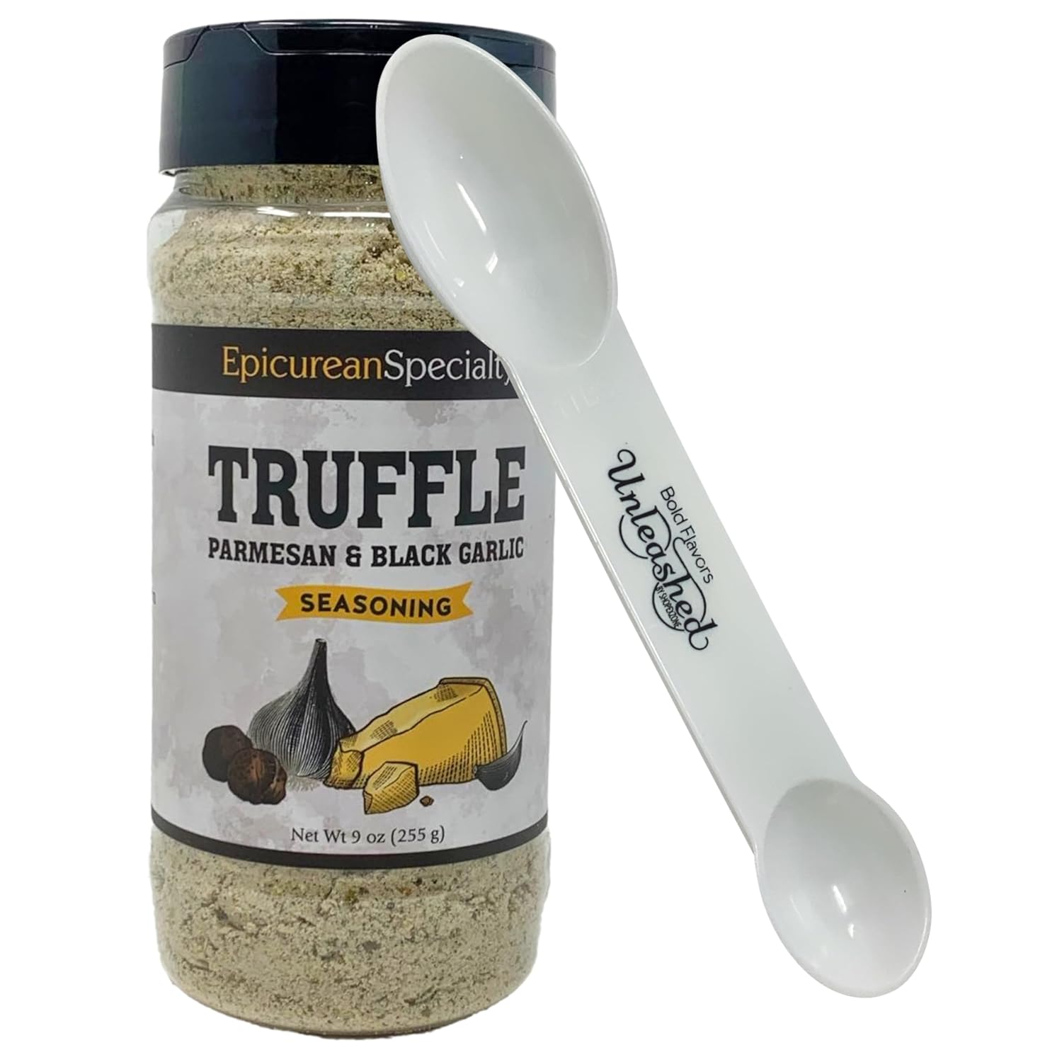 Epicurean Specialty Truffle Seasoning with Parmesan & Black Garlic Bundle with