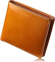Tokyo Shimomachi Kobo Wallet Men's Bifold 【Italian Leather × Japanese Technique】 Made in Japan Genuine Leather Italian Leather with Certificate, Camel