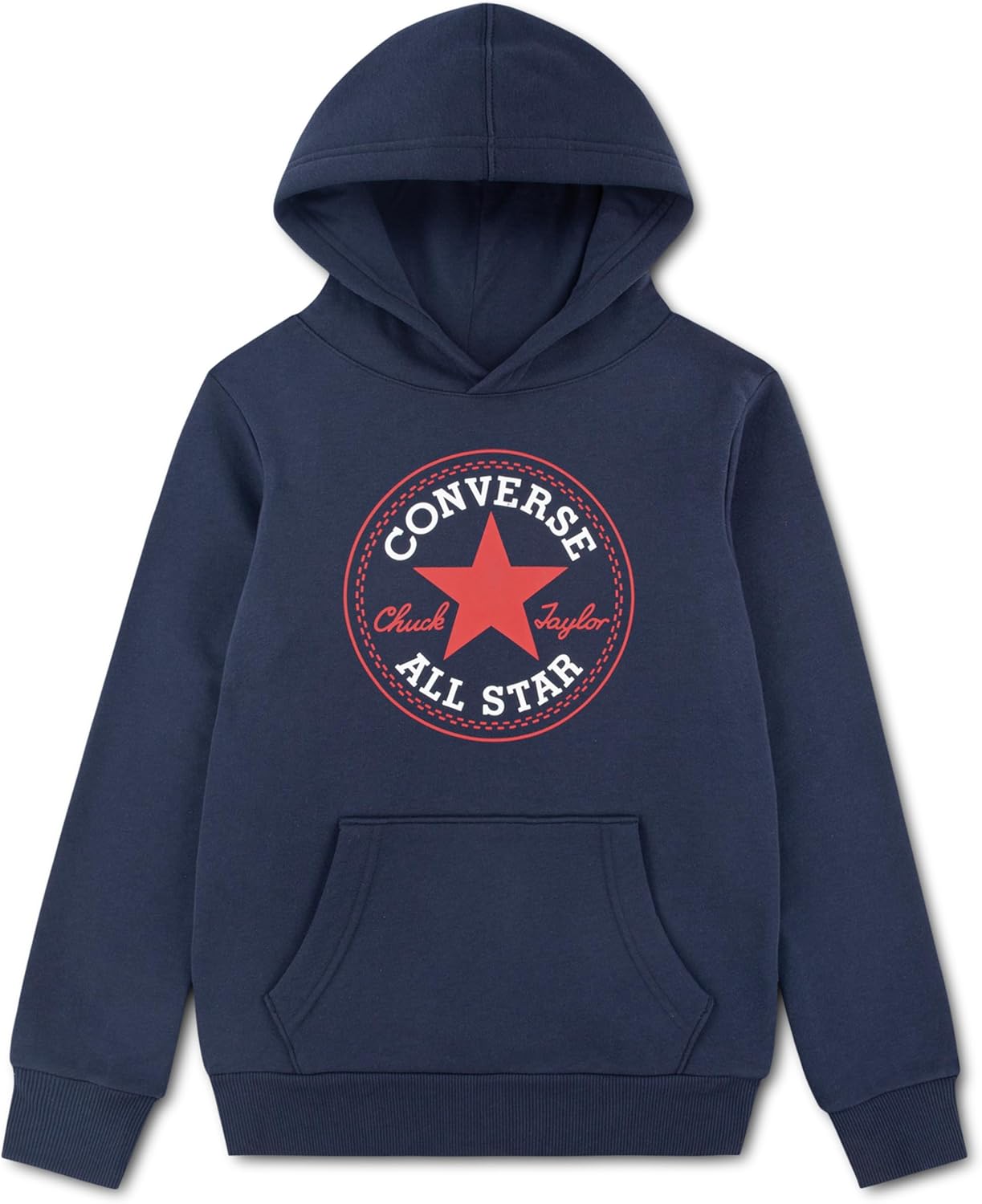 Converse Boys' Chuck Patch Graphic Fleece Pullover Hoodie - Image 4