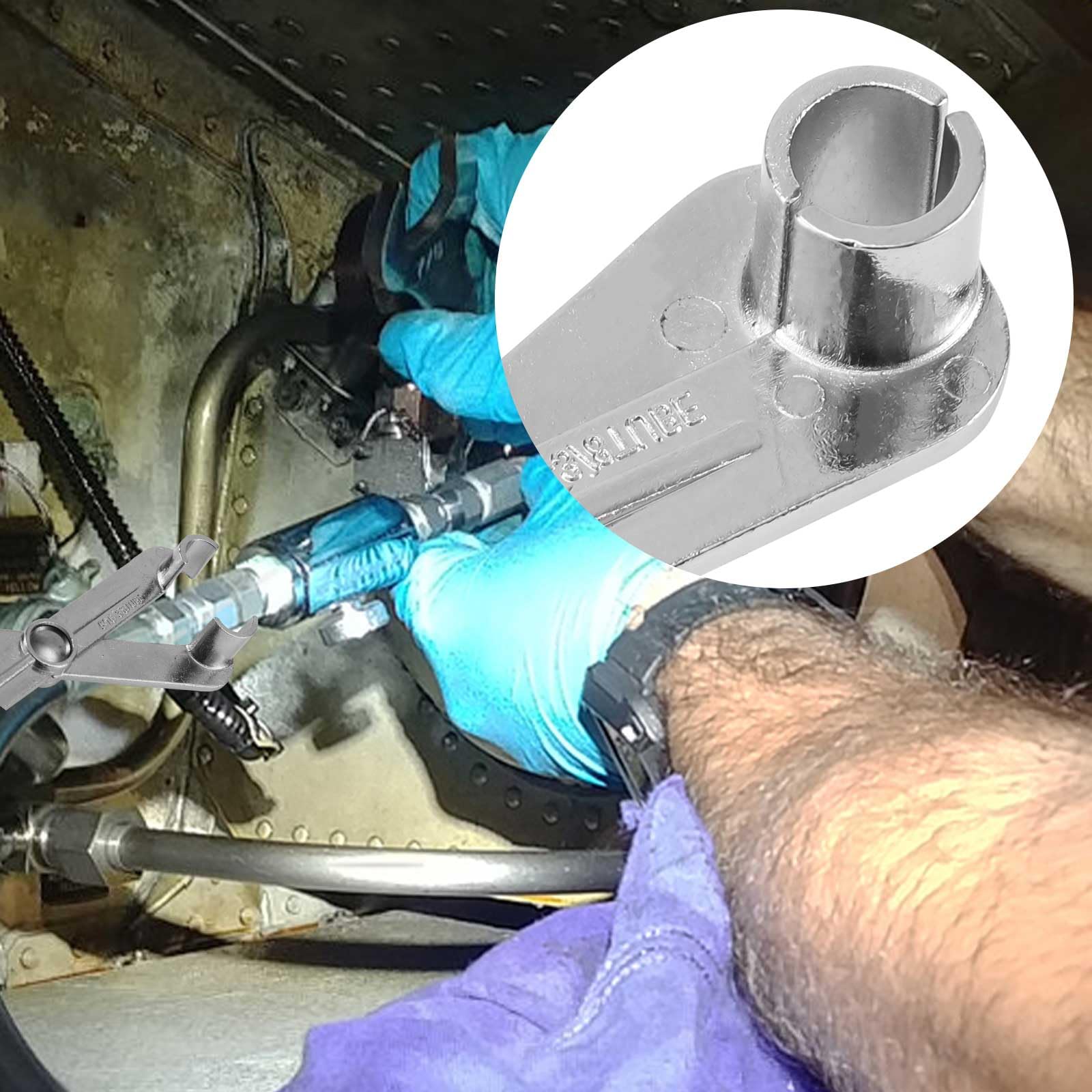 ABN Ciseaux De Déconnexion De Conduite De Carburant Pour Véhicules De 5/16" Et 3/8" Compatible Avec GM, Ford, Mazda