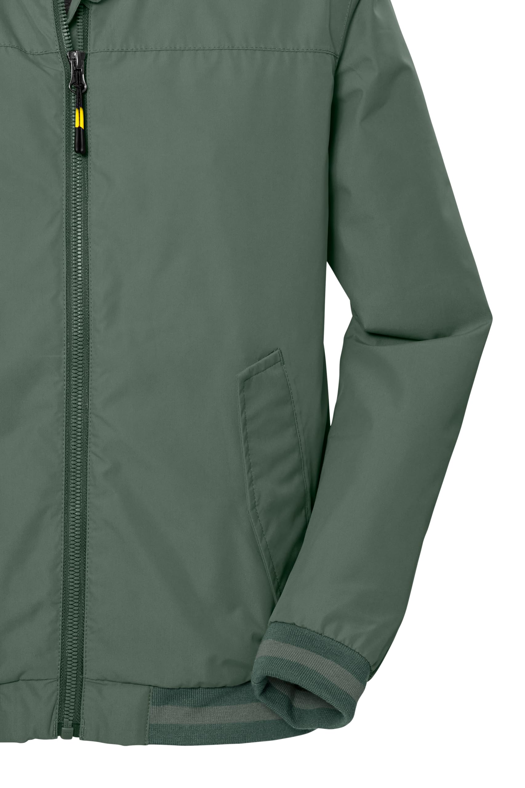 Killtec Jungen Kos 153 Bys Jckt Funktionsjacke ist wasserdicht/Regenjacke mit Kapuze