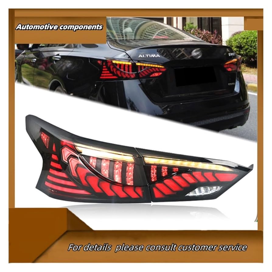 1 ペア LED 車リアテールライト、車ダイナミックターンシグナル