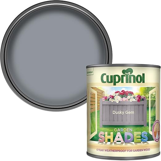 Cuprinol 5232365 CUPGSDG1L 1 Litre Garden Shades Paint Dusky Gem