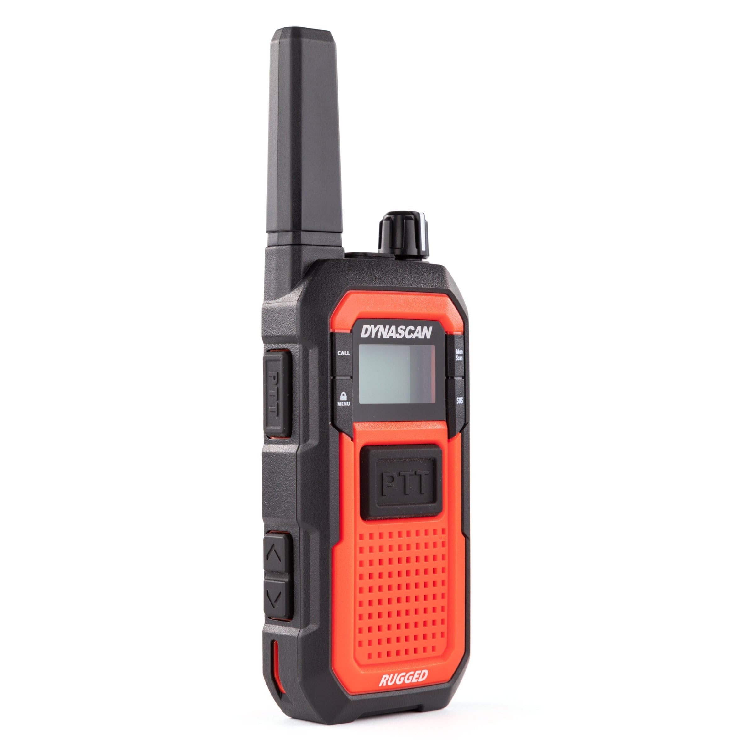 Stazione radio portatile Dynascan RUGGED PMR 446 MHz, 0,5 W, 16 canali, IP67