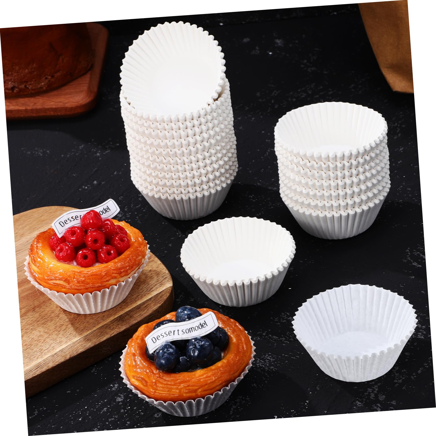 PRETYZOOM 3 Series Forros Para Cupcakes Papeles Para Hornear Resistentes Aceite Perfectos Para Fiestas Y Bodas Para Repostería Y Presentación De Muffins 500 Piezas X 3