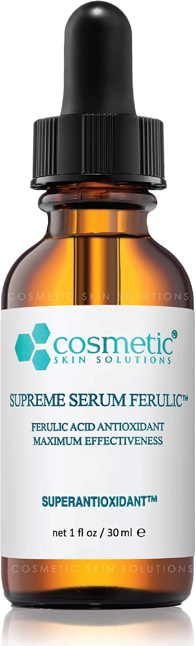 Supreme Serum Ferulic Acid Anti-Aging Formula with Antioxidants for Environmental Protection (1 oz)