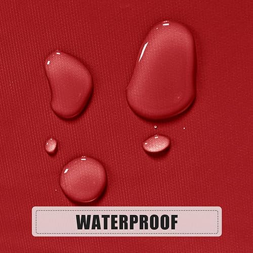 Miniatura 163 de sancua - Mantel rectangular de PVC 100 % impermeable, 54 x 54 pulgadas, vinilo a prueba de aceite, derrames, fácil de limpiar con un paño, para