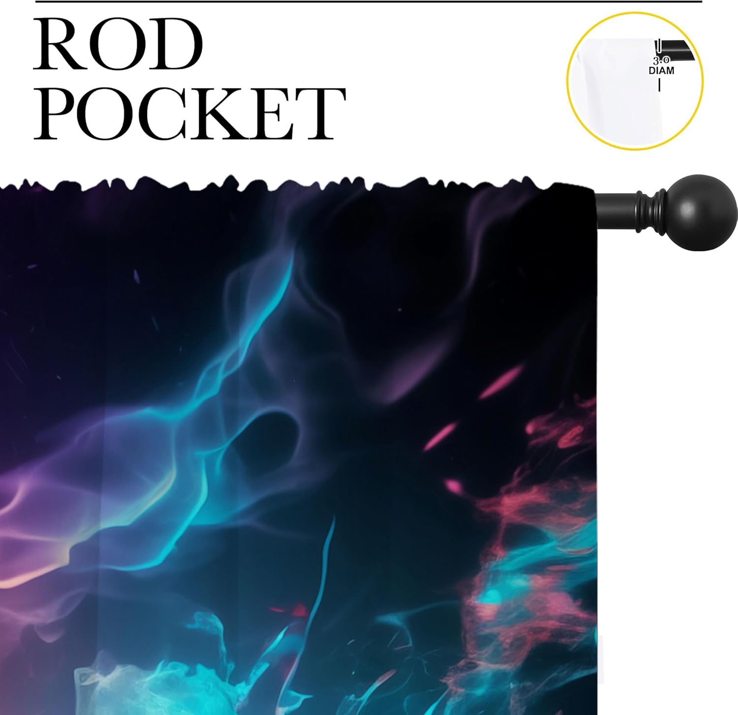 LHROOMJK Gamepad Blackout Curtains for Boys Girl Bedroom Decor,Gamer Game Joystick Abstract Art Thermal Insulated Rod Pocket Drapes Darkening Window Curtain for Living Room Home 55x63 inch