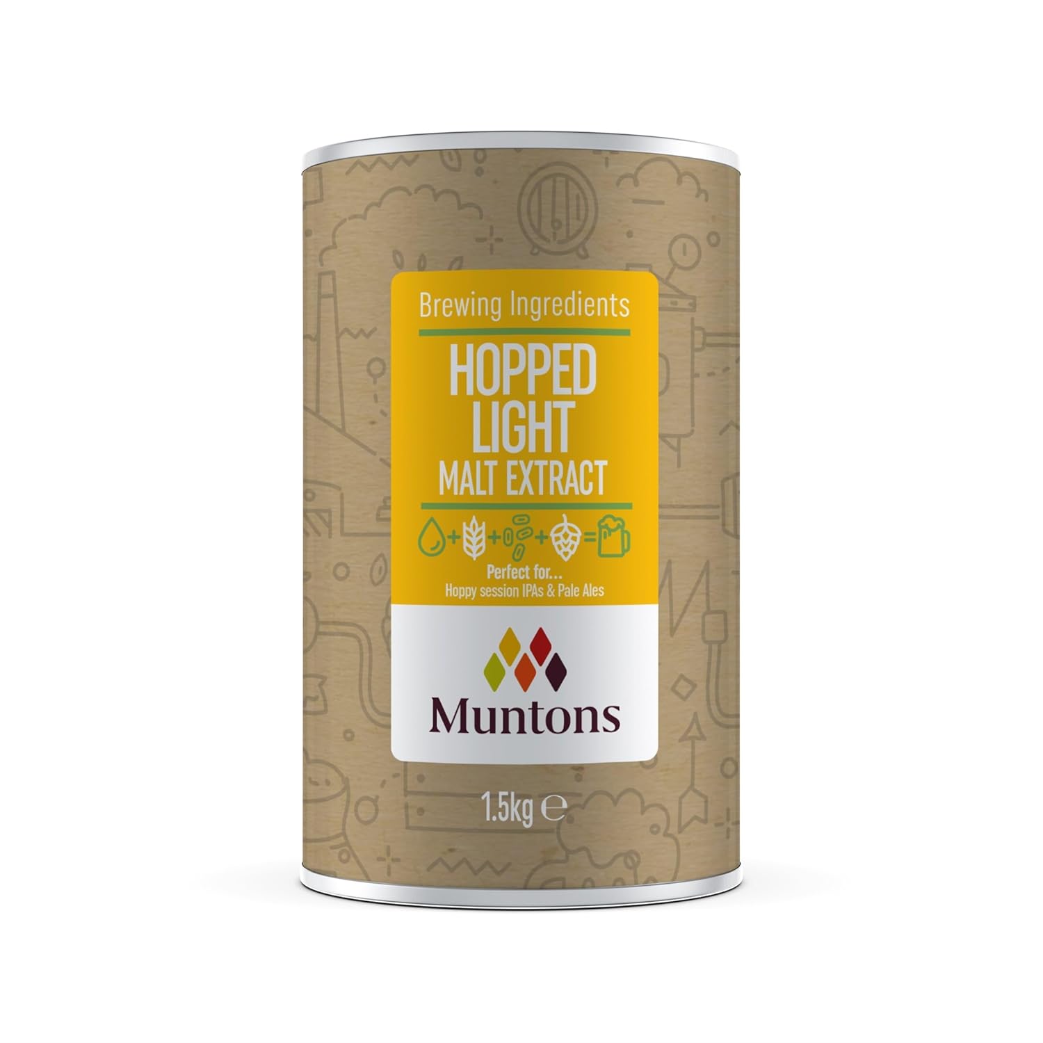 Muntons Malt Extract Hopped Light - Image 2