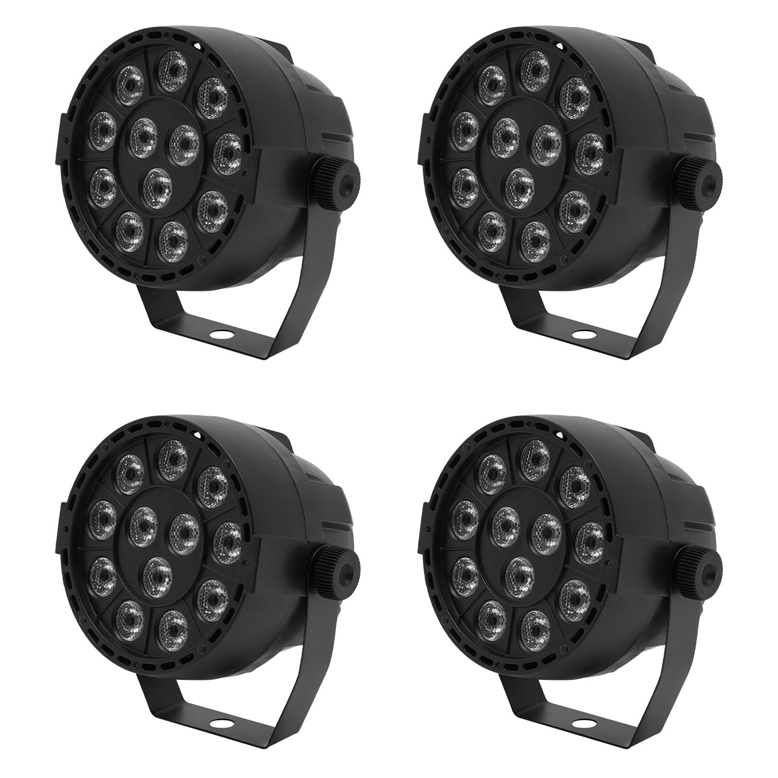 4 luci LED RGB DMX512, per palcoscenico, per matrimoni, bar, concerti, sale da ballo, KTV, discoteche
