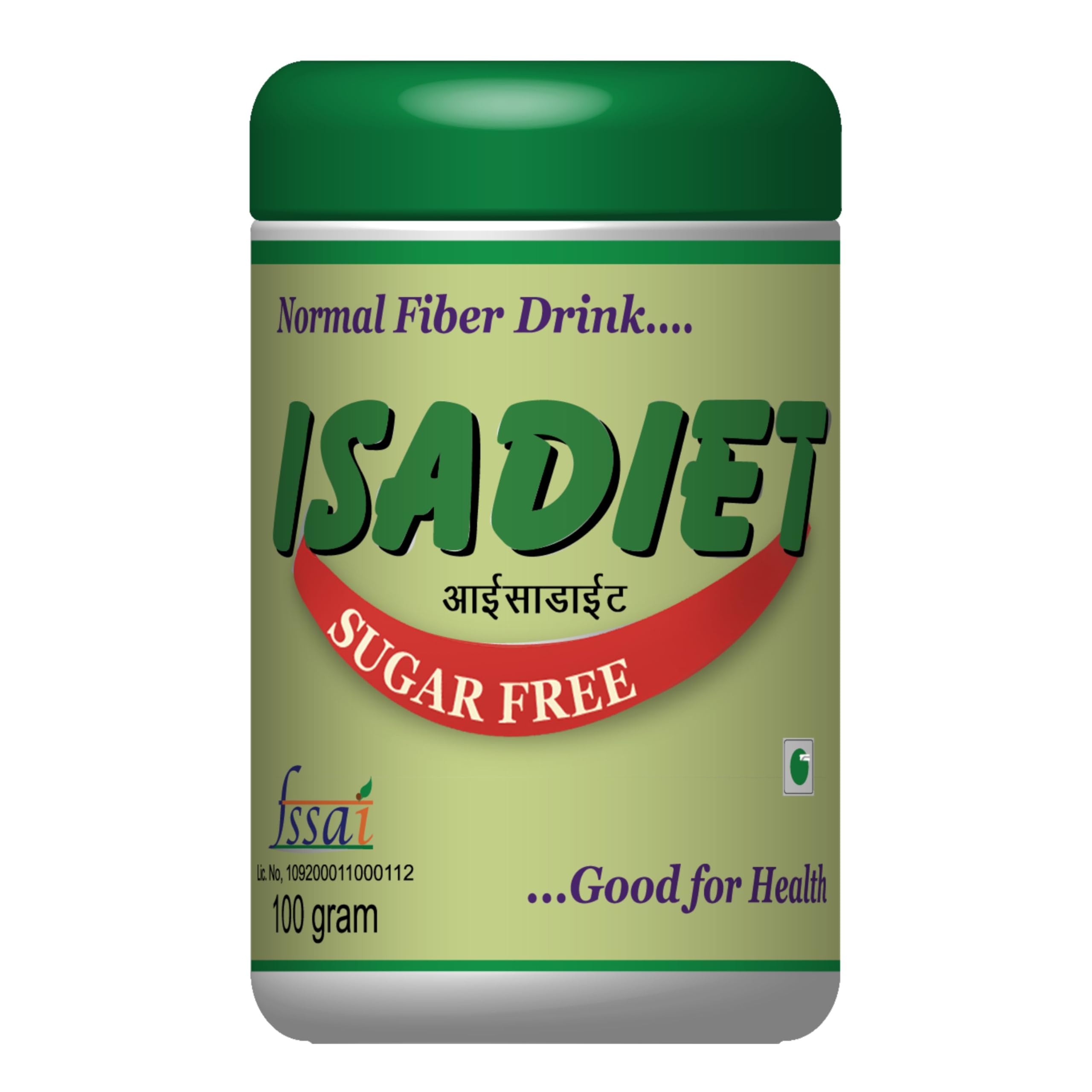 Isadiet Sugarfree 100gm- High-Fiber Constipation Relief Powder with Isabgol Bhusi, Sarjika Kshar & Nimbu Satva | Natural Digestive Cleanse & Bowel Regulator | Gentle & Effective Relief from Constipation (B0CS6SG9H6) Amazon Price History, Amazon Price Tracker