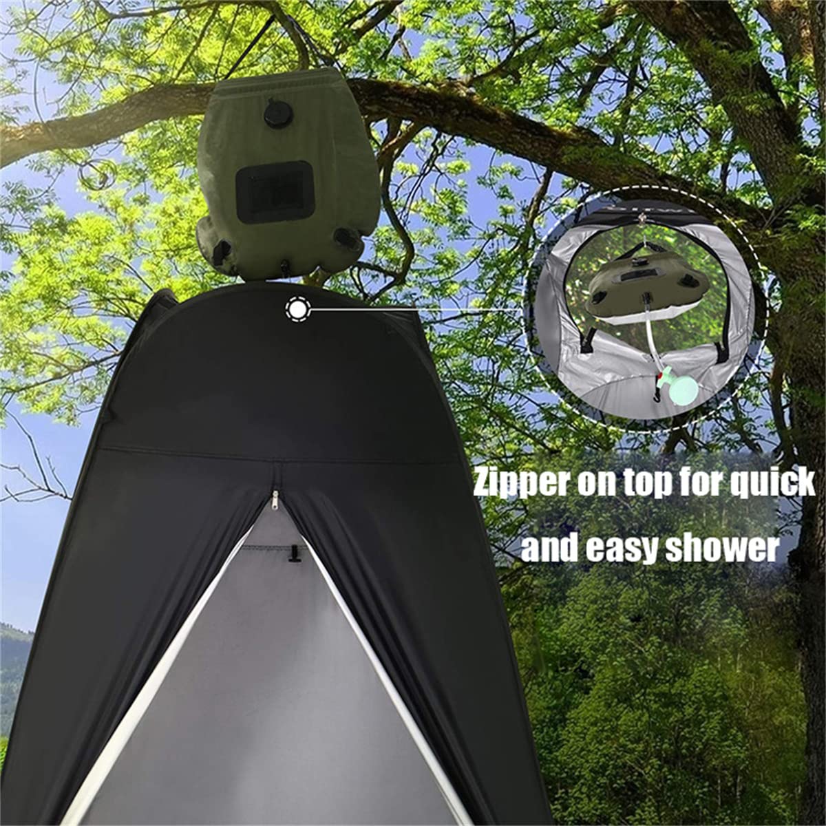 shelter tenten Buitengewone Private Tenten, Draagbare Portable Outdoor Camping with Carry Bag for Outdoor and Indoor Use for Beach, Fishing, Dressing, Bathing, Hiking (Black) Sports & Outdoors pitch camping shelter designed Model:R14 HIDOES electric bike shop Rennradfahrer verstoßen täglich gegen