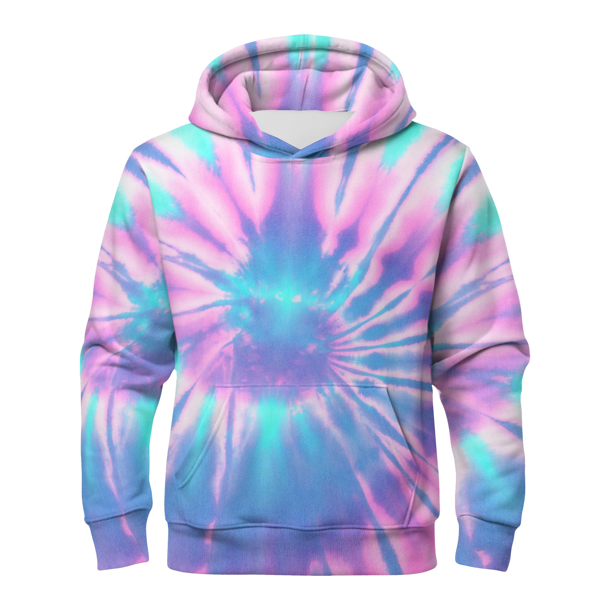 3D Novelty Boys Girls Hoodies, Long Sleeve Pullover Sweatshirt with Front Pocket for Kids Teens