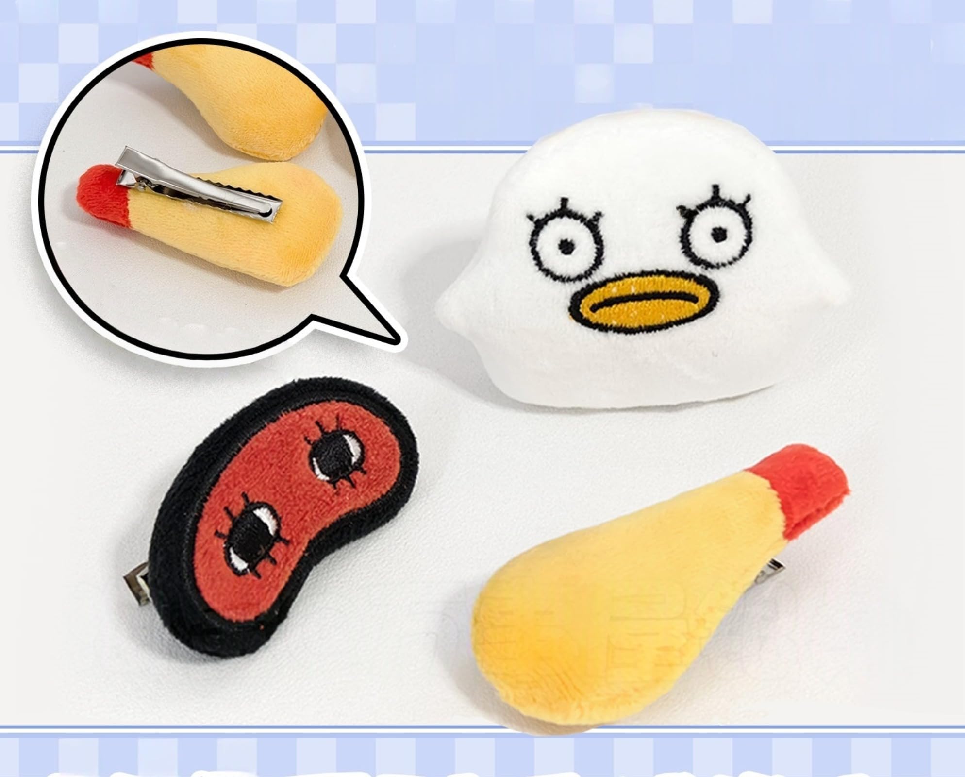 Amazon.co.jp: 銀魂 グッズ ぬいぐるみ ヘアピン エリザベス