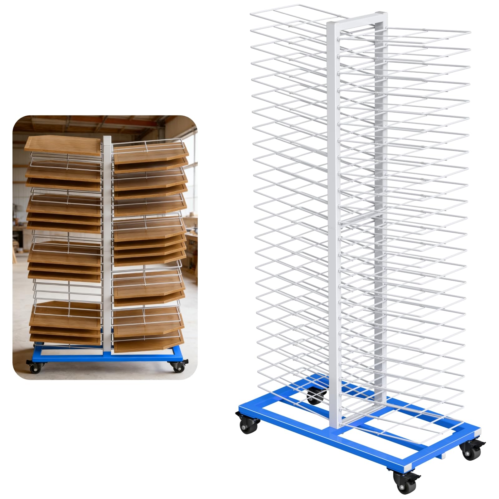 Photo 1 of Cernzard 50-Tier Paint Drying Rack