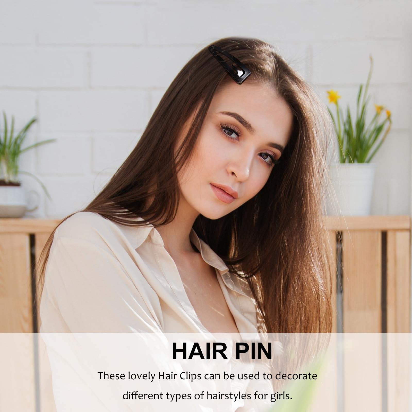 Haarspangen Metall 40 Stück mit Schnappverschluss für Damen und Mädchen Kleine Clips für Partys und Alltag Langlebiges Haarstyling Zubehör