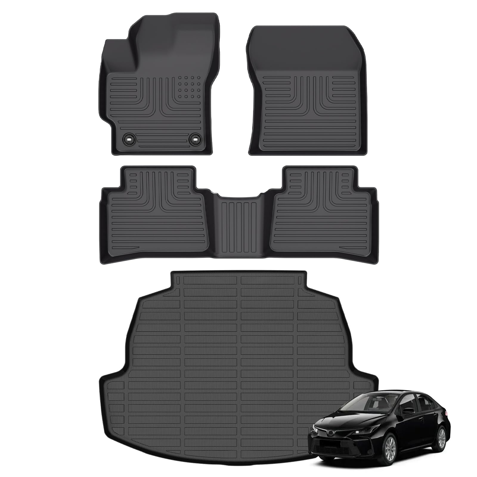 Floor Mats &amp; Cargo Liner for Toyota Corolla 2026-2020