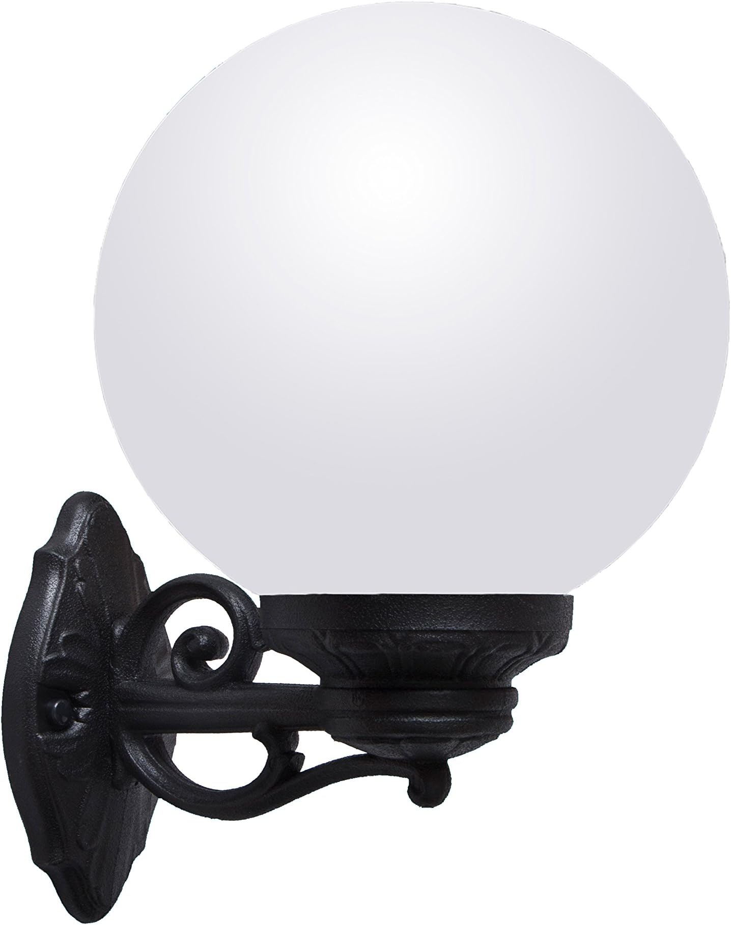 Fumagalli Bisso Globe 250 Opal Outside Wall Light IP44 E27 60W [Energy Class A+]